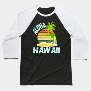 Aloha Hawaii and Family Hawaii Baseball T-Shirt